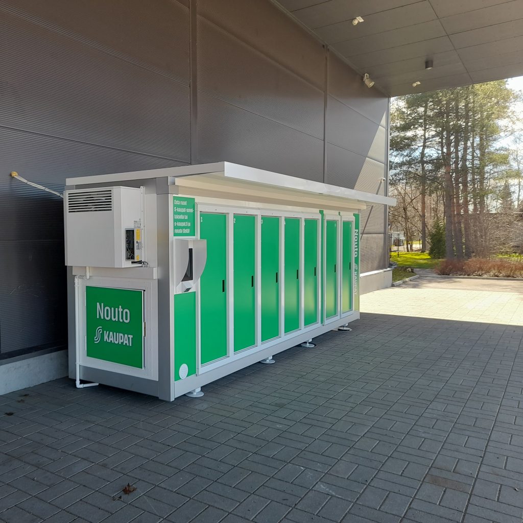 CoolCollect®Outdoor grocery locker, S-Market Kausala