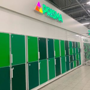 CoolCollect® locker wall, Prisma Mylly