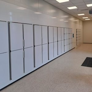 CoolCollect® locker wall, Vaasa