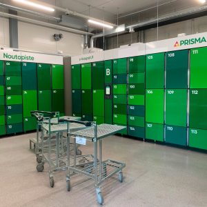 CoolCollect®Indoor grocery locker, Prisma Rauma