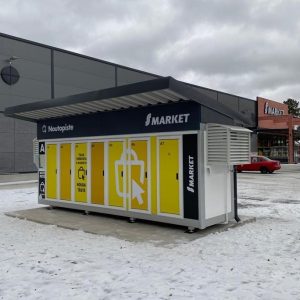 CoolCollect®Outdoor grocery locker, S-Market Rauma